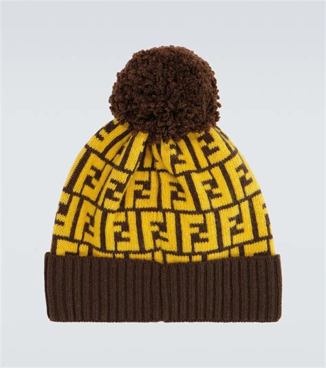 fendi ff beanie|fendi beanie with eyes.